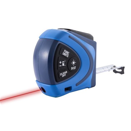 H & H INDUSTRIAL PRODUCTS Dasqua 3-In-1 Laser Tape Measure 1804-1080